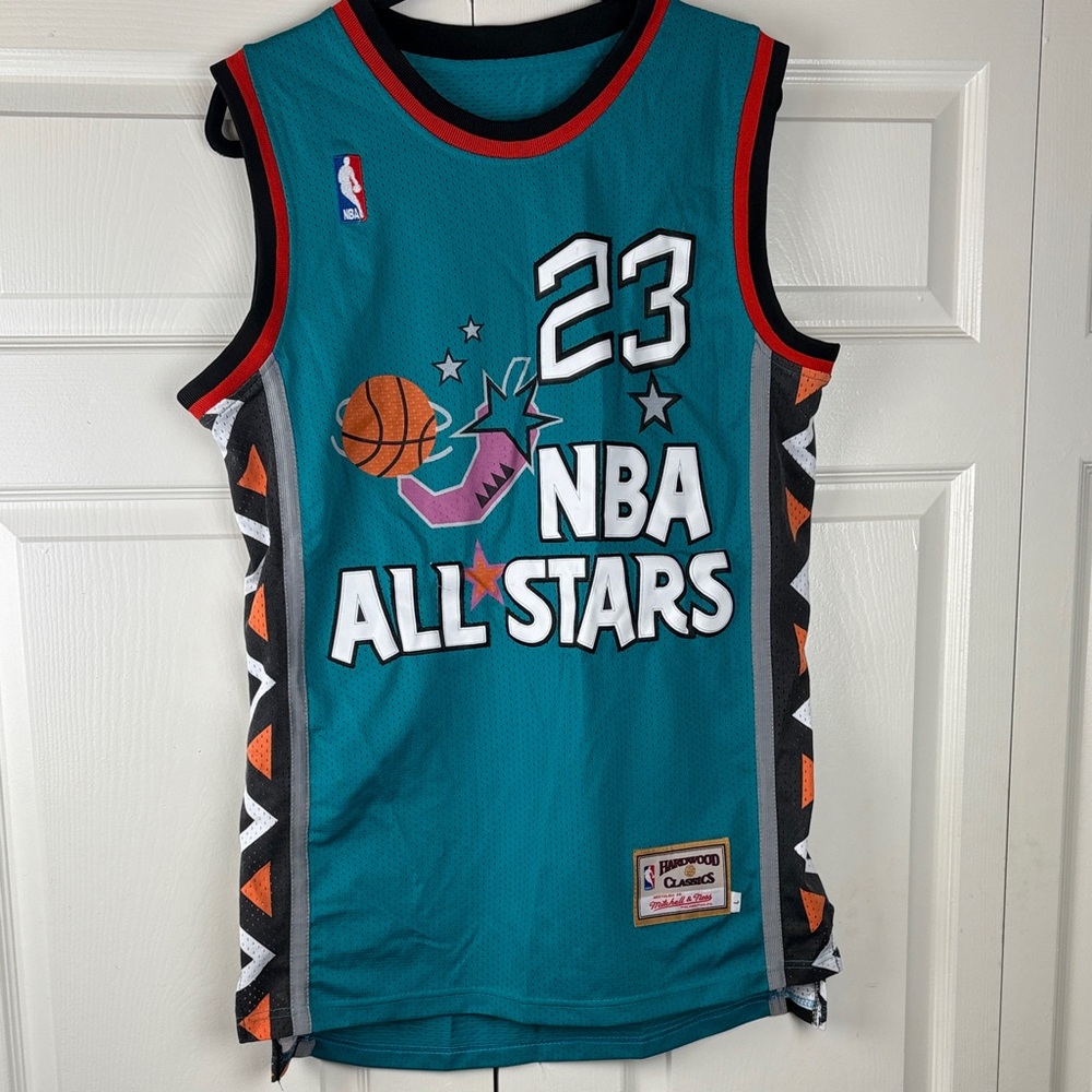 Mitchell & Ness Michael Jordan ‘96 NBA All-Star Game Teal Authentic Jersey Large